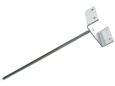 Wspornik łaty kalenicowej TYP GWÓŹDŹ 50*210 mm Wspornik łaty kalenicowej TYP GWÓŹDŹ 50*210 mm